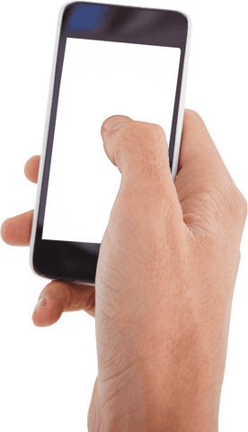 Transparent Hand Holding Smartphone Mockup - Download Free Stock Videos Pikwizard.com