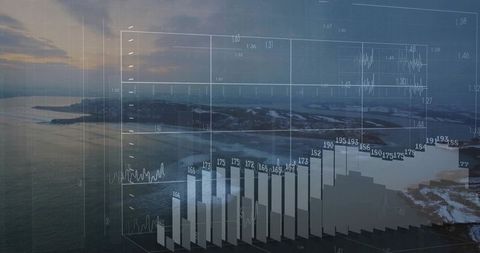 Augmented Seascape with Financial Data Overlay
