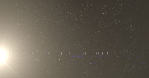 Glowing Star Light with Mesmerizing Motion in Starry Night Sky Background - Download Free Stock Images Pikwizard.com