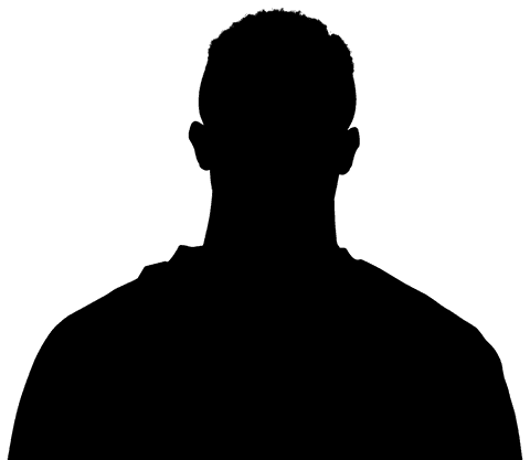 transparent silhouette illustration of male head and shoulders - Download Free Stock Videos Pikwizard.com