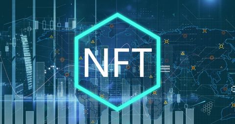 Nft on global graph with data processing background