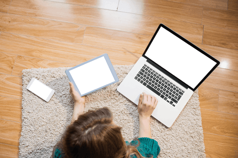 technology use at home with transparent screens - Download Free Stock Videos Pikwizard.com