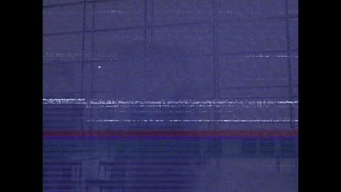 Digital Screen Noise and Glowing Glitches