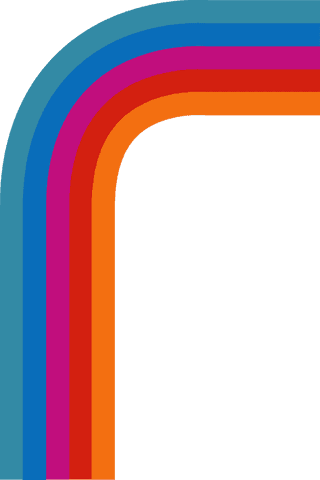 abstract rainbow arc stripes on transparent background - Download Free Stock Videos Pikwizard.com