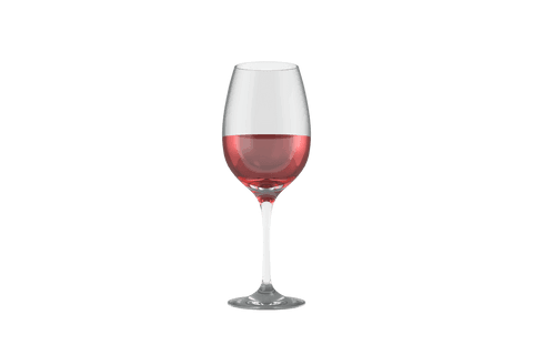 transparent wine glass illustration with rich red wine - Download Free Stock Videos Pikwizard.com
