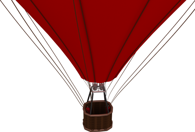 Red Hot Air Balloon on Transparent Background - Download Free Stock Videos Pikwizard.com