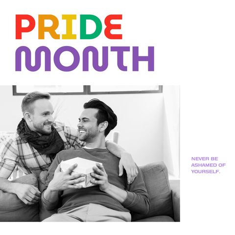 Celebrating Pride Month with a Loving Gay Couple