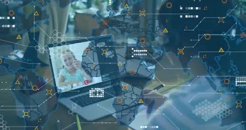 Remote Learning Digital Interface With Student Engaging Online