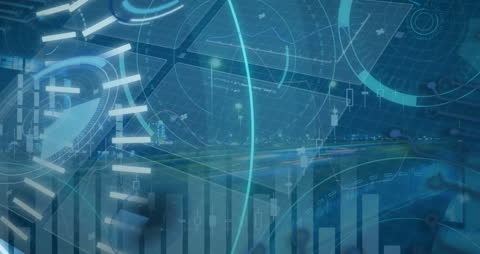 Creative 5G Networks and Data Visualization Over Dark Urban Landscape