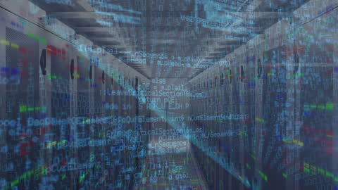 Digital Cybersecurity Coding Over Data Center Servers