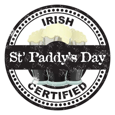 st paddy's day emblem with beer mugs on transparent background - Download Free Stock Videos Pikwizard.com