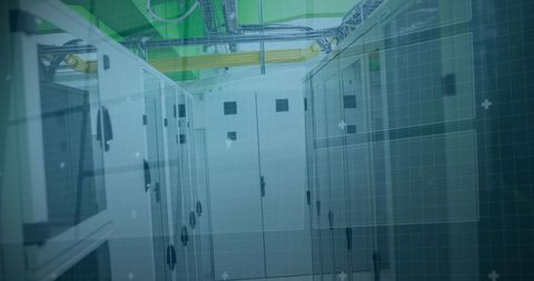5g technology with data processing in server room - Download Free Stock Images Pikwizard.com