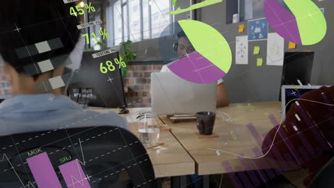 Digital Data Projection Over Office Collaboration