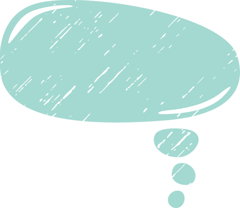 Digital speech bubble on transparent background for communication