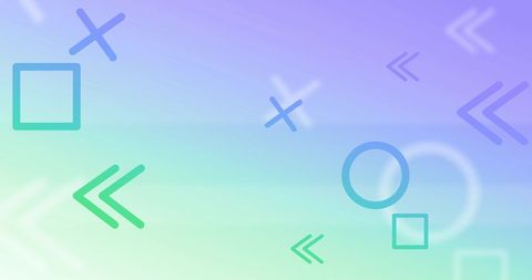Abstract Geometric Shapes on Gradient Background - Download Free Stock Images Pikwizard.com