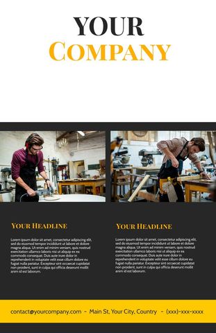 Artisan Diligently Crafting in Workshop Promoting Precision - Download Free Stock Templates Pikwizard.com
