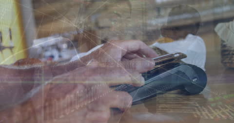 Digital Payment and Global Financial Data Animation