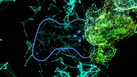 Digital Gamer Future: Controller over Interactive Neural Network Waves