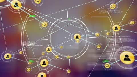 Futuristic Network Scanning Digital Connections