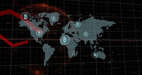 Global Impact of Cryptocurrency on Financial Markets - Download Free Stock Images Pikwizard.com