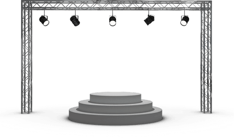 transparent stage spotlight illuminating stepped podium - Download Free Stock Videos Pikwizard.com
