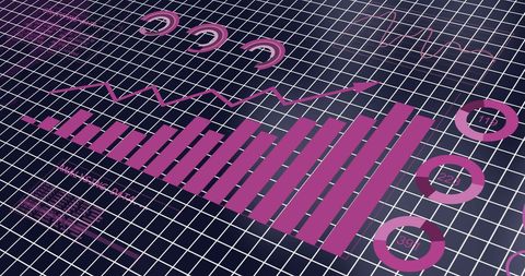 Modern Financial Data Visualization with Charts and Graphics - Download Free Stock Images Pikwizard.com
