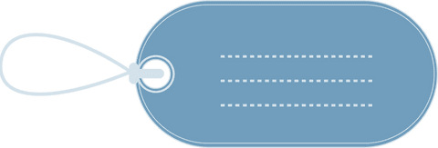Blue Oval Nameplate on Transparent Background for Digital Labeling - Download Free Stock Videos Pikwizard.com