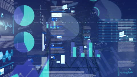Digital Interface and Pylon Depicting Global Data Connections