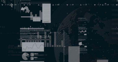 Futuristic E-commerce Business Data Analytics - Download Free Stock Images Pikwizard.com
