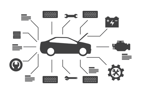 car maintenance service infographic on transparent background - Download Free Stock Videos Pikwizard.com