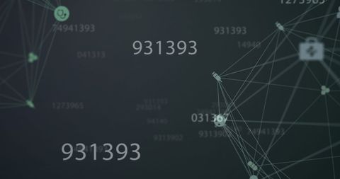 Digital Interface with Abstract Data Connectivity - Download Free Stock Images Pikwizard.com