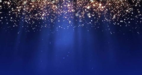 Glowing Light Spots on Deep Blue Background Abstract - Download Free Stock Images Pikwizard.com