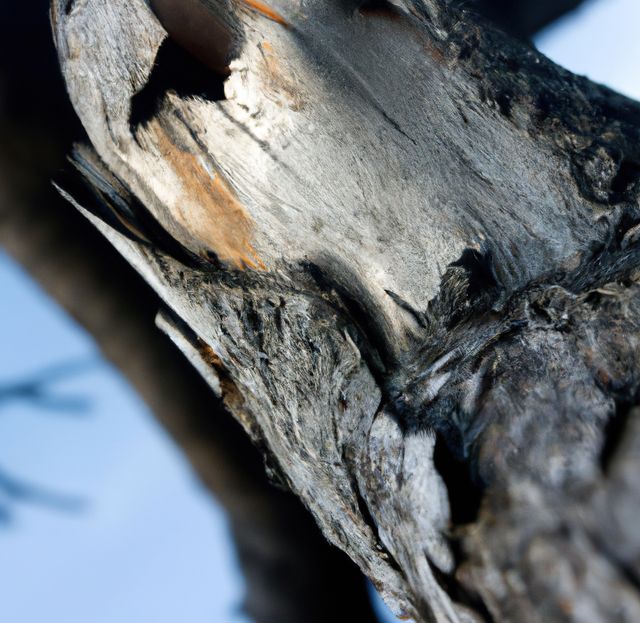 Close-up of Weathered Bark on Tree Trunk in Nature - Download Free Stock Images Pikwizard.com