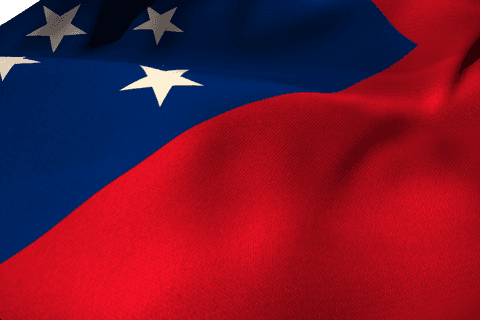 waving samoan flag on transparent background national identity - Download Free Stock Videos Pikwizard.com