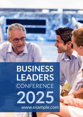 business leaders engaged in dynamic conference discussion - Download Free Stock Templates Pikwizard.com