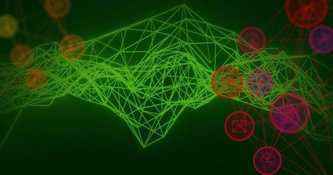 Dynamic Mesh with Futuristic Data Network Elements