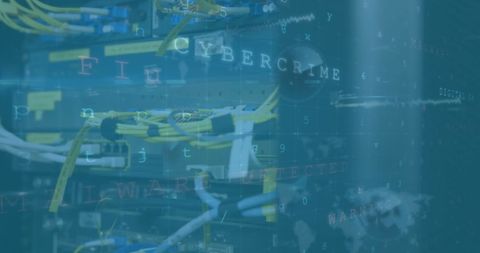 Data Servers and Cybersecurity Threats Integration - Download Free Stock Images Pikwizard.com