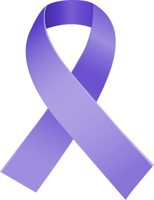 Transparent Purple Ribbon Supporting Health Awareness - Download Free Stock Videos Pikwizard.com