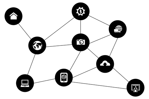 Digital Network Icons on Transparent Background - Download Free Stock Videos Pikwizard.com