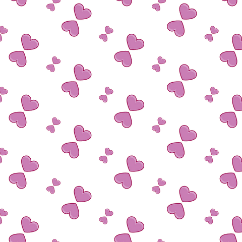 Seamless Heart Pattern on Transparent Background, Decorative Love Design - Download Free Stock Videos Pikwizard.com