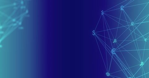 Digital Financial Network with Currency Symbols - Download Free Stock Images Pikwizard.com