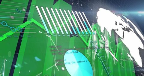global data visualization technology interface - Download Free Stock Images Pikwizard.com