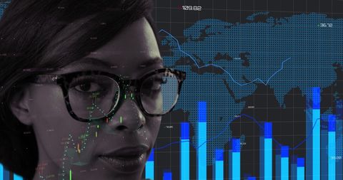 Digital Analysis with Global Perspective and Statistics - Download Free Stock Images Pikwizard.com