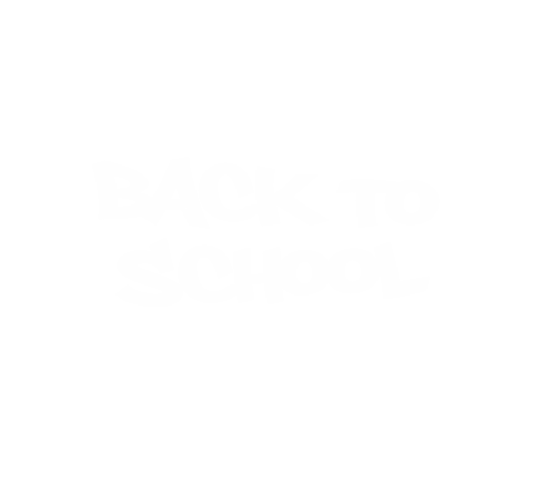 Graffiti style back to school text on transparent background