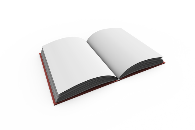 Open Blank Book on Transparent Background for Illustration and Design - Download Free Stock Videos Pikwizard.com