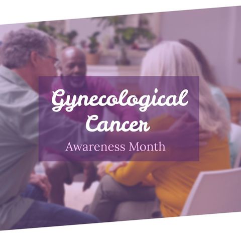 supporting friends during gynecological cancer awareness month - Download Free Stock Templates Pikwizard.com