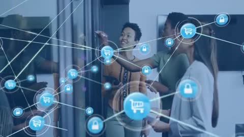 Diverse Team Collaborates on Secure E-Commerce Project