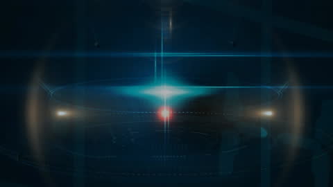 High-Tech Digital Timer Countdown Animation