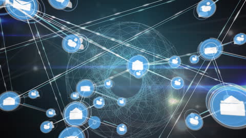 Digital Global Network Connections and Data Transfer