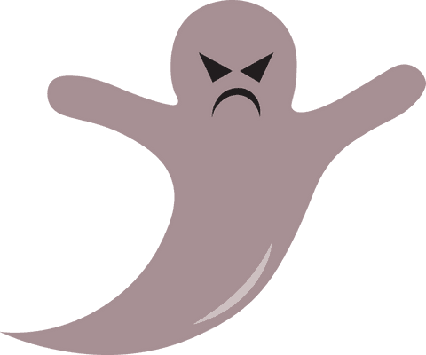 angry ghost icon on transparent background for halloween designs - Download Free Stock Videos Pikwizard.com